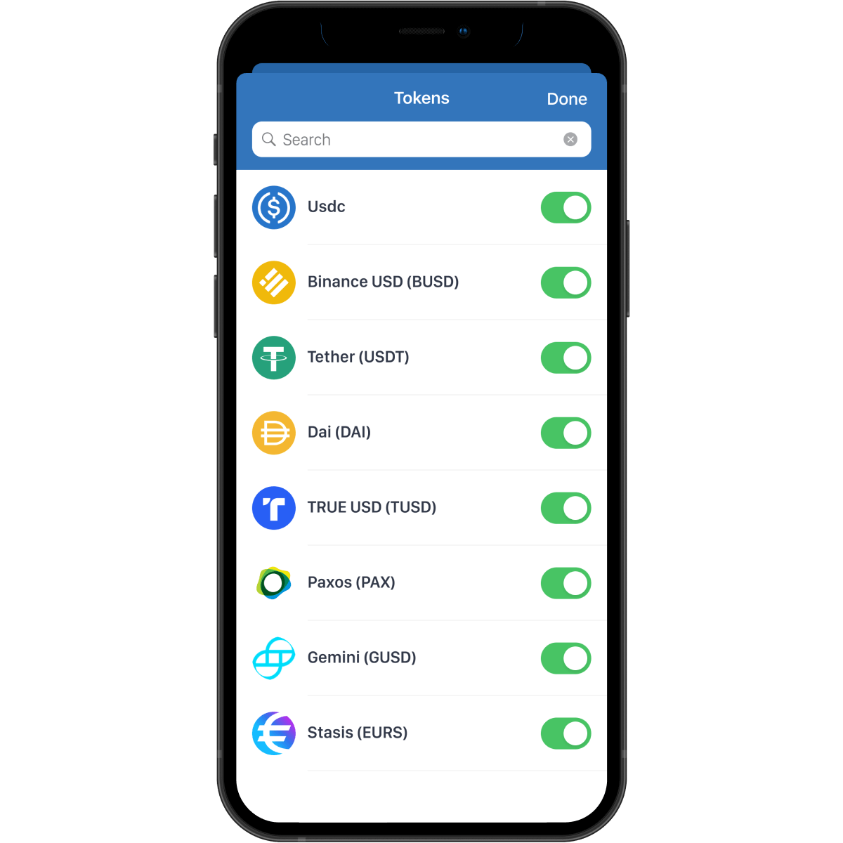 List of stablecoins you can use with